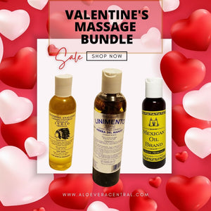 MASSAGE OIL BUNDLE SALE - HERBAL REMEDY OILS - INDIO, LIMIMENTO, MEXICAN OIL