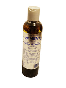 Linimento Oil Yerba Del Manzo ( Swamp Root) Massage Oil